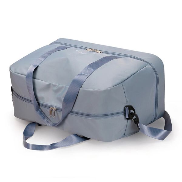 sac de voyage femme - sac de voyage - sac de voyage bandoulière - sac de voyage femme bandoulière - sac de voyage avec compartiment chaussures - sac bandoulière - sac de voyage cabine - sac de voyage avion - sac bagages à main - VoyagerZen -