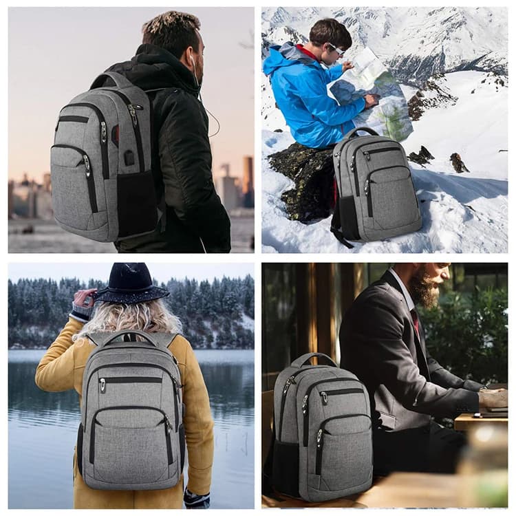 sac a dos homme - sac a dos usb - sac a dos - sac a dos de voyage - sac a dos pour ordinateur portable - sac a dos 17 pouces - sac a dos imperméable - voyagerzen -