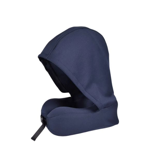 coussin de voyage - coussin pour avion - coussin pour train - coussin pour voiture - coussin pour bureau - coussin à mémoire de forme - coussin de voyage mémoire de forme - VoyagerZen - coussin de voyage en forme de U - coussin cervical voyage - coussin cou voyage - coussin de voyage à capuche -