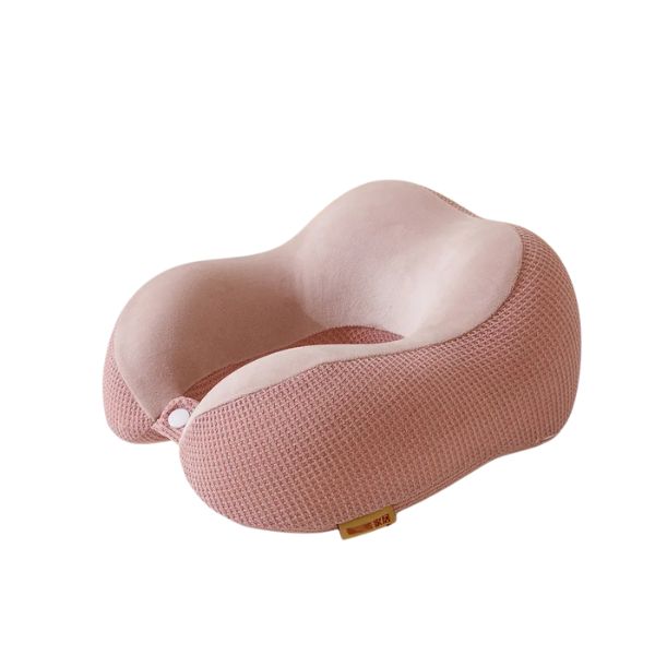 coussin de voyage - coussin pour avion - coussin pour train - coussin pour voiture - coussin pour bureau - coussin à mémoire de forme - coussin de voyage mémoire de forme - VoyagerZen - coussin de voyage en forme de U - coussin cervical voyage - coussin cou voyage - coussin de voyage à capuche -