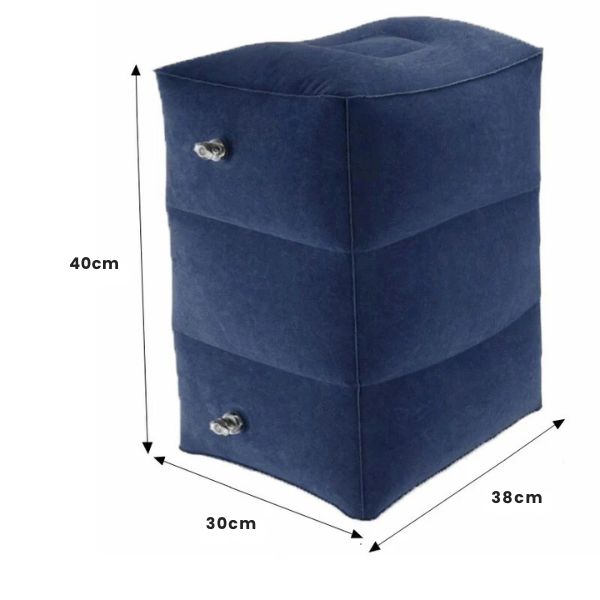 repose pied gonflable pour voyage - repose pied - repose pied gonflable - repose pied voyage - repose pied avion - repose pied portable - repose pied train - repose pied voiture -