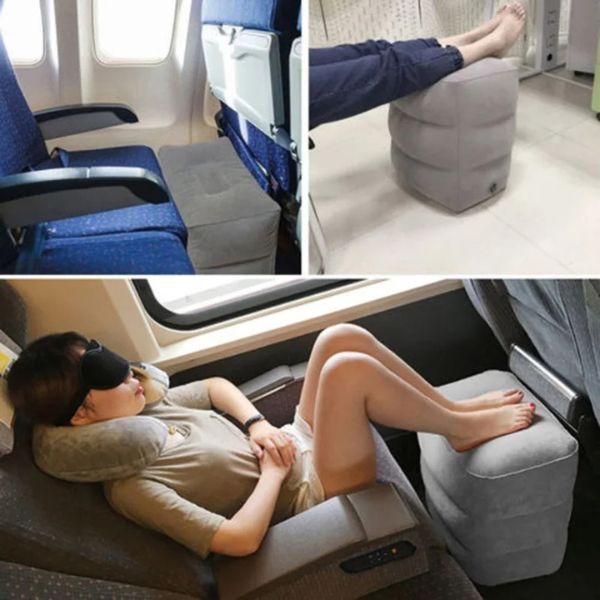 repose pied gonflable pour voyage - repose pied - repose pied gonflable - repose pied voyage - repose pied avion - repose pied portable - repose pied train - repose pied voiture -