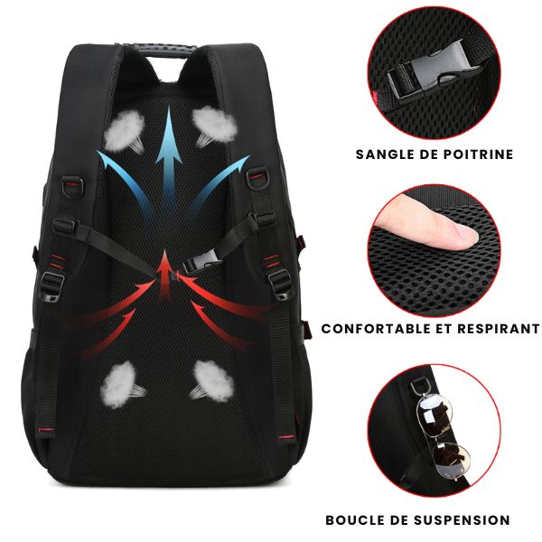 sac a dos de voyage - sac a dos - sac a dos port usb - sac a dos randonné - sac a dos femme - sac a dos homme - sac - sac a dos pc - sac a dos pour ordinateur portable - voyagerzen -