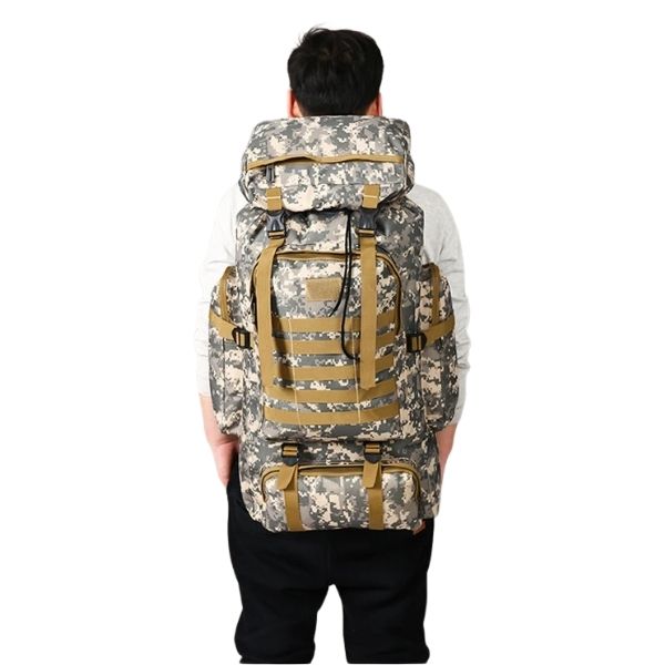 sac a dos randonnée - sac a dos de voyage - sac a dos homme - sac a dos camouflage - sac a dos militaire - sac a dos safari - sac a dos désert - sac a dos camping - sac a dos alpiniste - VoyagerZen -