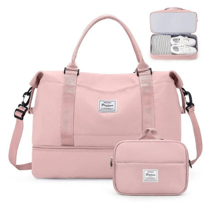 Sac de Voyage Femme avec Compartiment à Chaussures - Parfait pour Tous Vos Déplacements - Tranquility™