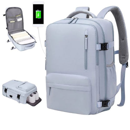 sac a dos de voyage - sac a dos - sac a dos omme - sac a dos femme - sac a dos port usb - sac a dos compartiment a chaussure - sac - sac de voyage - voyagerzen - sac a dos cabine - sac cabine -