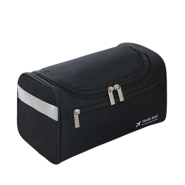 trousse de toilette - trousse de toilette de voyage - trousse de toilette voyage - trousse de toilette femme - trousse de toilette homme - tousse de toilette avion - tousse de toilette cabine - trousse de toilette imperméable - trousse de toilette coton - trousse de maquillage cuir PU - trousse maquillage de voyage - trousse de maquillage PVC - trousse kit de rasage - VoyagerZen -