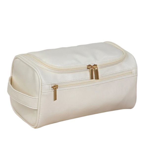 trousse de toilette - trousse de toilette de voyage - trousse de toilette voyage - trousse de toilette femme - trousse de toilette homme - tousse de toilette avion - tousse de toilette cabine - trousse de toilette imperméable - trousse de toilette coton - trousse de maquillage cuir PU - trousse maquillage de voyage - trousse de maquillage PVC - trousse kit de rasage - VoyagerZen - trousse de toilette en cuir PU -