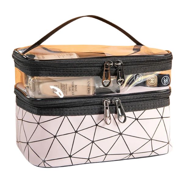 trousse de toilette - trousse de toilette de voyage - trousse de toilette voyage - trousse de toilette femme - trousse de toilette homme - tousse de toilette avion - tousse de toilette cabine - trousse de toilette imperméable - trousse de toilette coton - trousse de maquillage cuir PU - trousse maquillage de voyage - trousse de maquillage PVC -