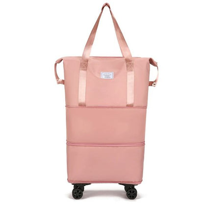 sac de voyage femme - sac de voyage - sac de voyage bandoulière - sac de voyage femme bandoulière - sac bandoulière - sac de voyage cabine - sac de voyage avion - sac bagages à main - VoyagerZen - sac de voyage roulettes - sac de voyage extensible -