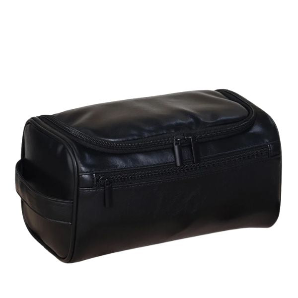 trousse de toilette - trousse de toilette de voyage - trousse de toilette voyage - trousse de toilette femme - trousse de toilette homme - tousse de toilette avion - tousse de toilette cabine - trousse de toilette imperméable - trousse de toilette coton - trousse de maquillage cuir PU - trousse maquillage de voyage - trousse de maquillage PVC - trousse kit de rasage - VoyagerZen - trousse de toilette en cuir PU -