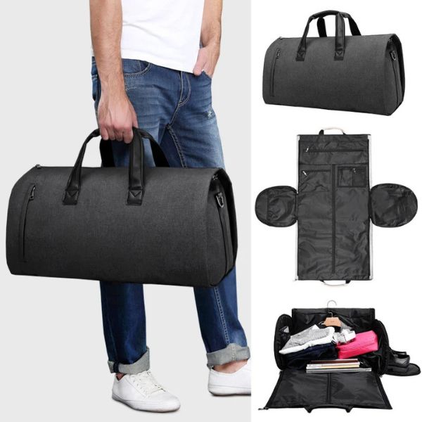 sac de voyage - sac de voyage bandoulière - sac bandoulière - sac de voyage cabine - sac de voyage avion - sac bagages à main - VoyagerZen - sac de voyage homme - sac de voyage bandoulière homme - sac de sport - sac de voyage avec compartiment à chaussures - sac de voyage pour costume -