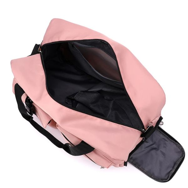 sac de voyage femme - sac de voyage - sac de voyage bandoulière - sac de voyage femme bandoulière - sac de voyage avec compartiment chaussures - sac bandoulière - sac de voyage cabine - sac de voyage avion - sac bagages à main - VoyagerZen -