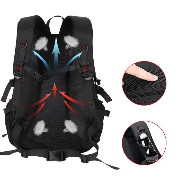 sac a dos voyage - sac a dos randonnée - sac a dos camping - sac a dos sport - sac a dos port usb - sac a dos pour ordinateur portable - sac a dos pc portable  - sac a dos homme - sac a dos femme - sac de voyage - sac a dos imperméable - VoyagerZen -