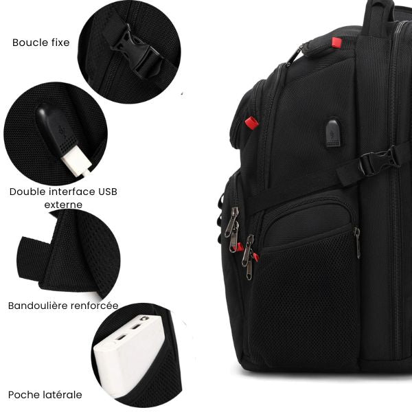 sac à dos - sac a dos voyage - sac a dos usb - sac a dos impermeable - sac a dos homme - sac a dos femme - sac a dos ordianateur portable - sac a dos pour pc - sac a dos 17 pouces