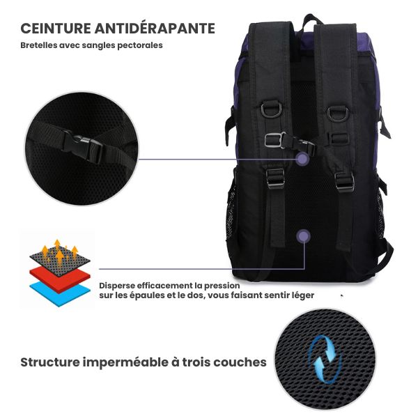 sac a dos randonnée - sac a dos de voyage - sac a dos camping - sac a dos trekking - sac a dos imperméable - sac a dos femme - sac a dos homme - sac a dos sport - sac a dos pc portable -