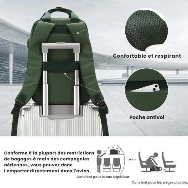 sac a dos de voyage femme - sac a dos cabine - sac a dos femme - sac a dos - sac - sac a dos port usb - sac a dos pour ordinateur portable - sac a dos pc portable - sac a dos easyjet - sac a dos ryanair - sac a dos imperméable -