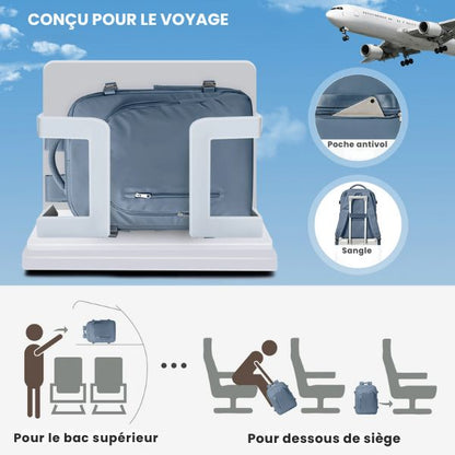 Sac à Dos de Voyage Cabine Easyjet et Ryanair - Voyagero™