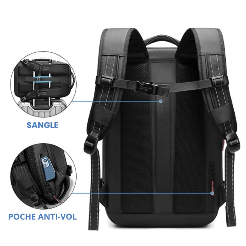 sac à dos de voyage - sac à dos - sac de voyage - sac à dos compression sous vide - sac à dos cabine - sac à dos avion - sac à dos voyage homme - sac à dos voyage femme - sac à dos weekend - sac à dos weekender - sac à dos pour ordinateur portable - sac à dos pc - 